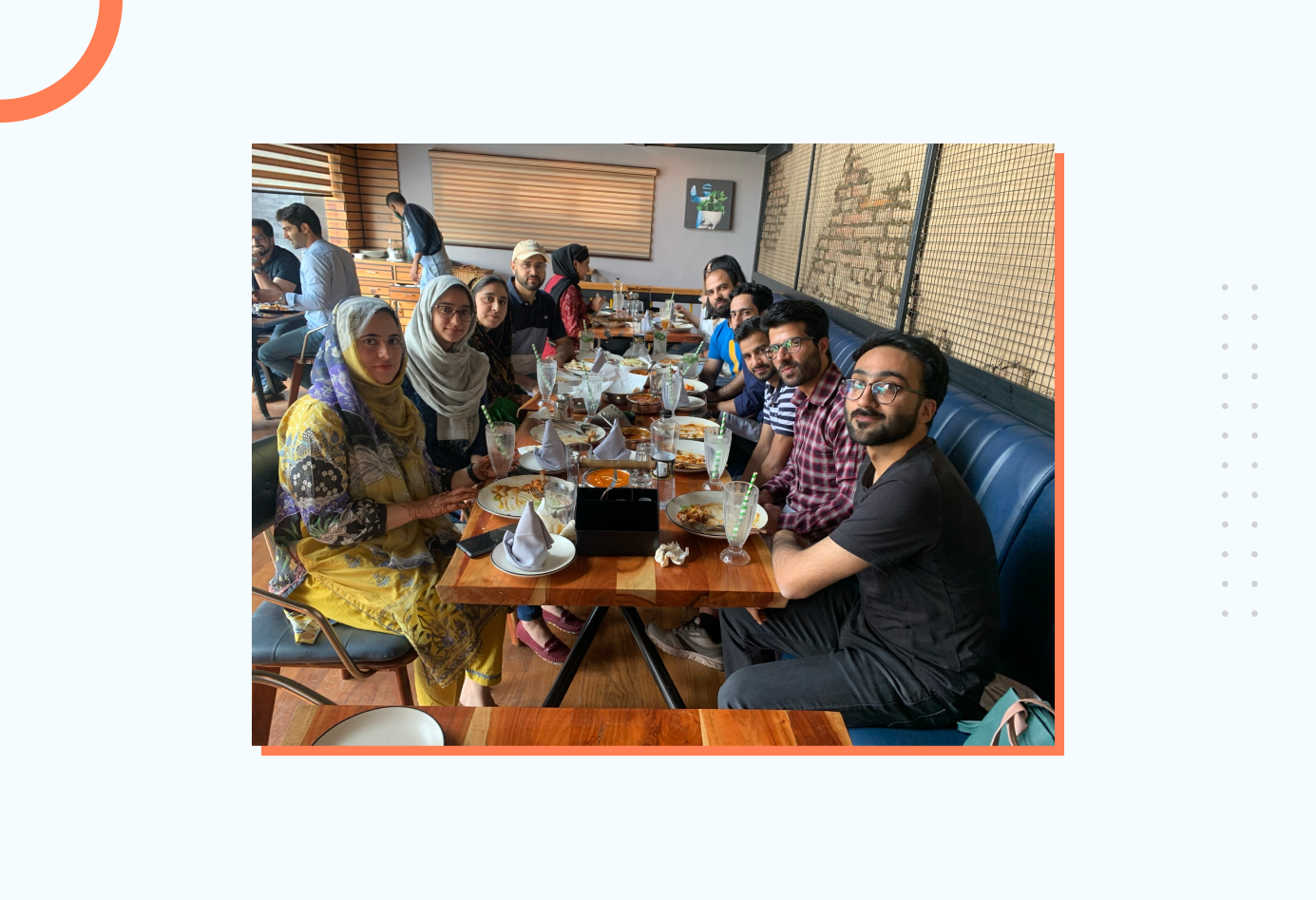 Bassam and the Kashmir team