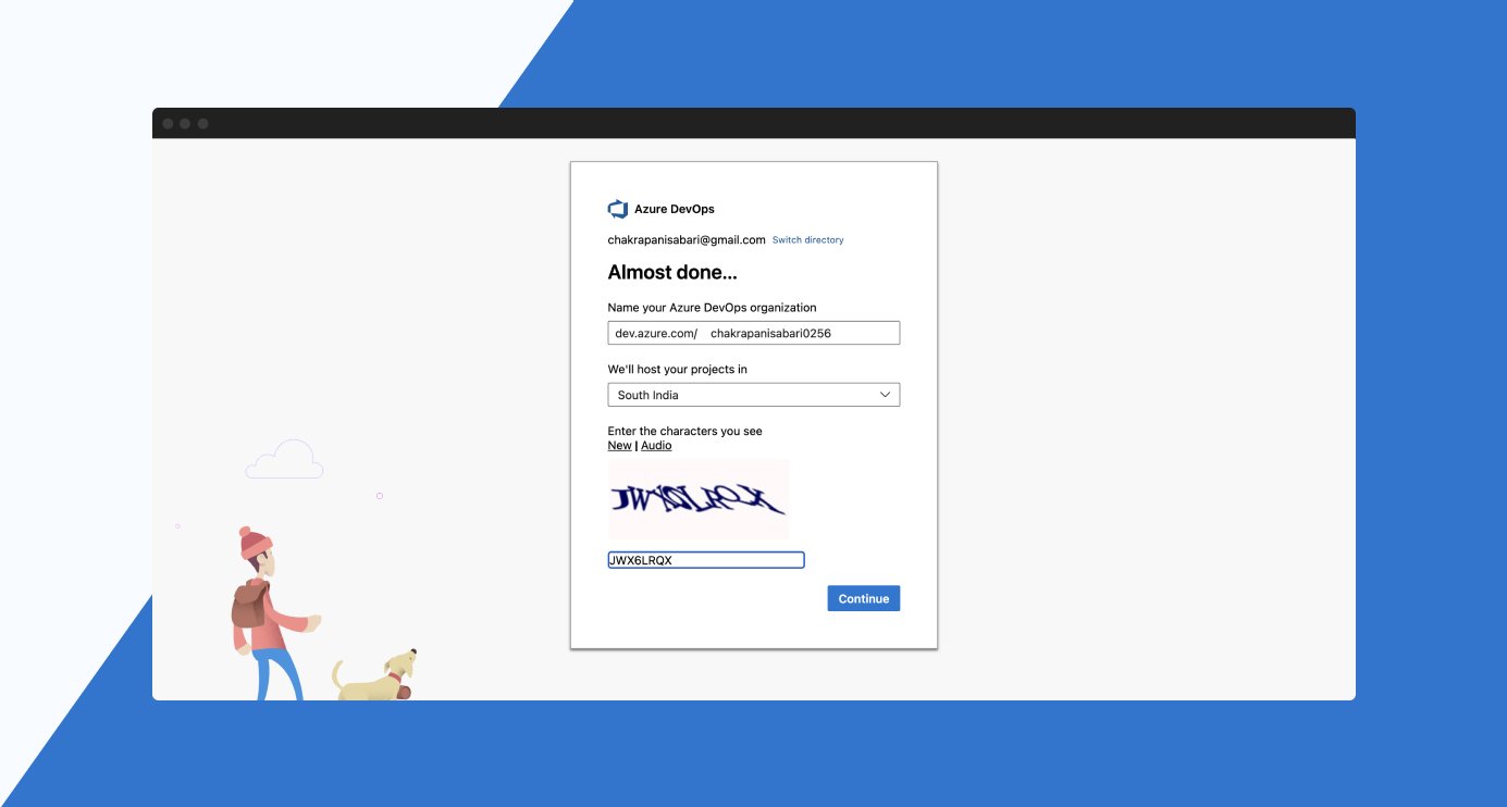 Azure DevOps Credentials Step 3 Axelerant