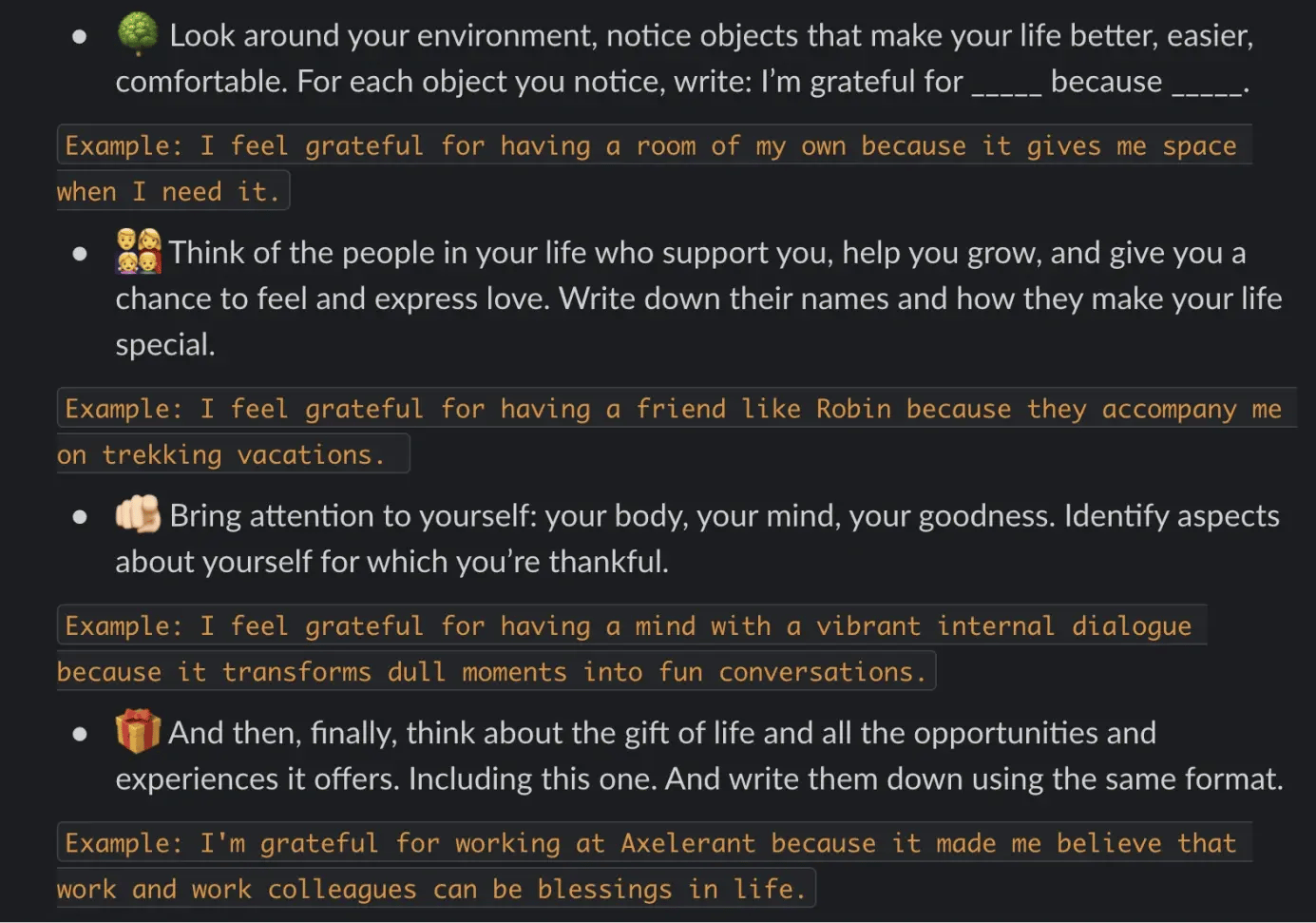 Noticing Prompts To Practice Gratitude For Our Surroundings