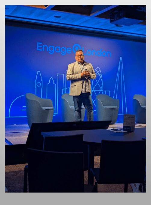 Piyush took the main stage on the Partner Day Summit