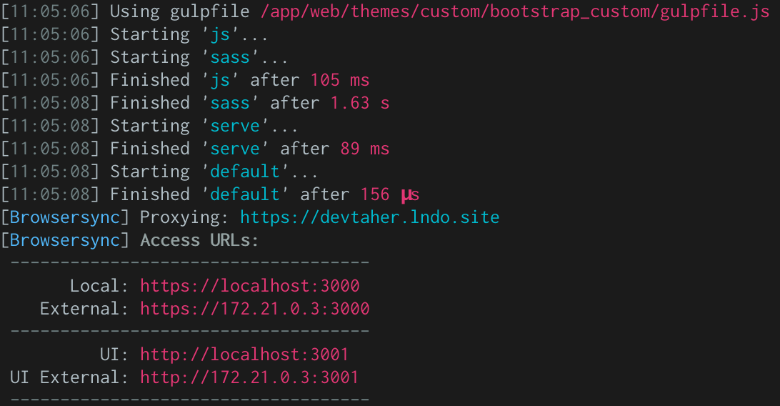 Setting up a custom Bootstrap theme with Drupal 8-03