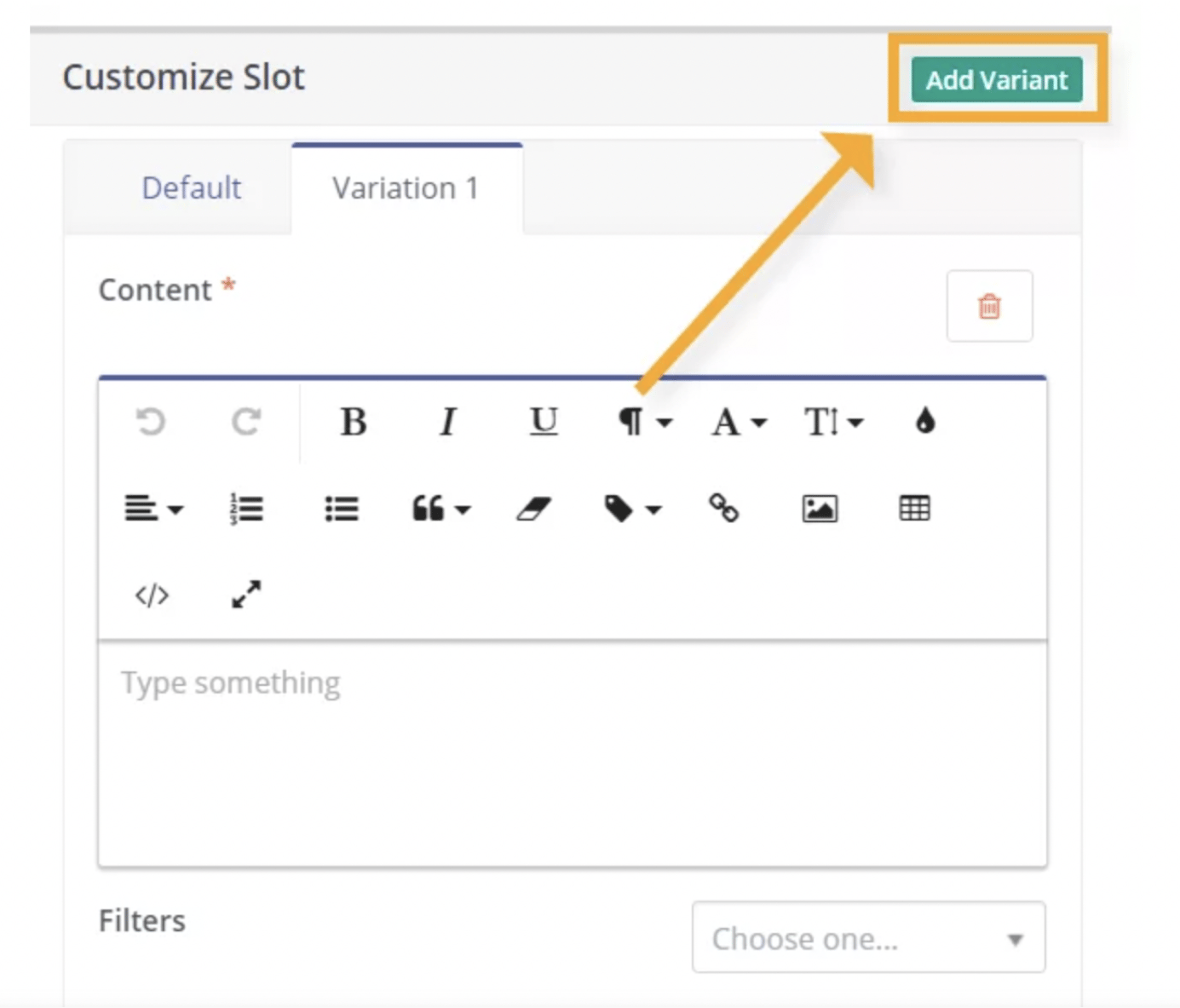 Mautic Dynamic Content variation