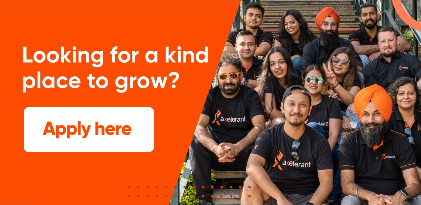 Axelerant promotes career and personal growth