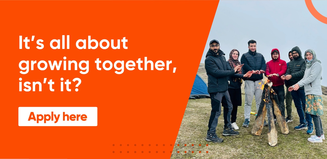 It’s all about growing together, isn’t it? Apply here.