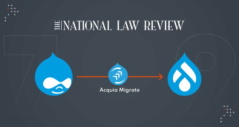 Powering Migration For The National Law Review With Acquia Migrate Accelerate